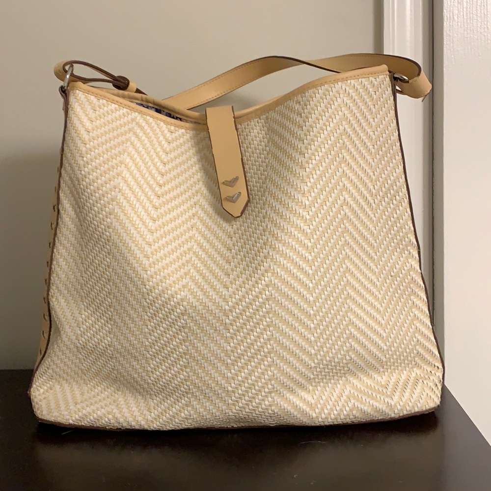 Stella & Dot Weaved Crosby Hobo Bag